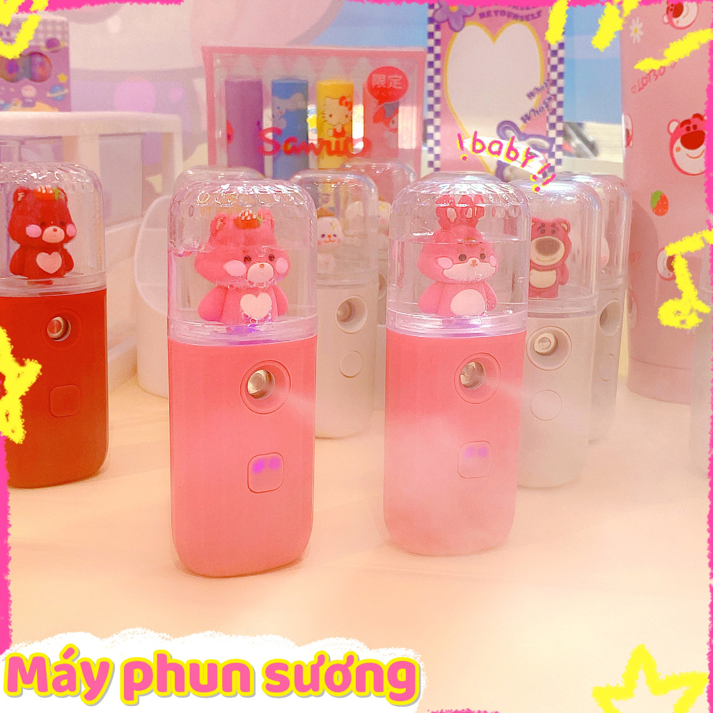 Máy Phun Sương Thỏ - Gấu Dâu