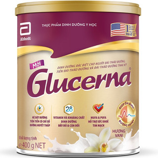 Sữa glucerna lon 400g - dành cho người tiểu đường