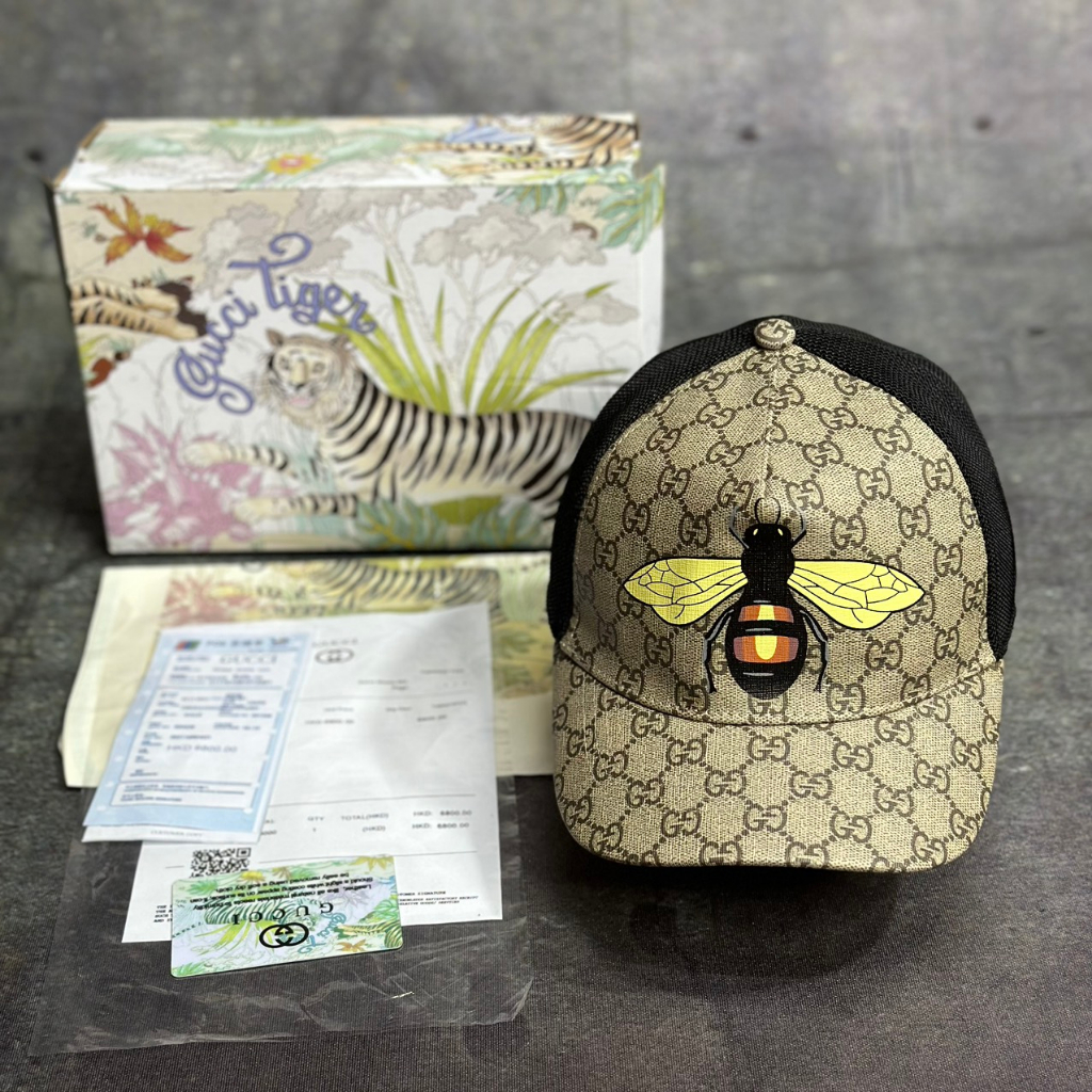 Nón gucci Mũ like âu then 1.1 ong fullbox hộp