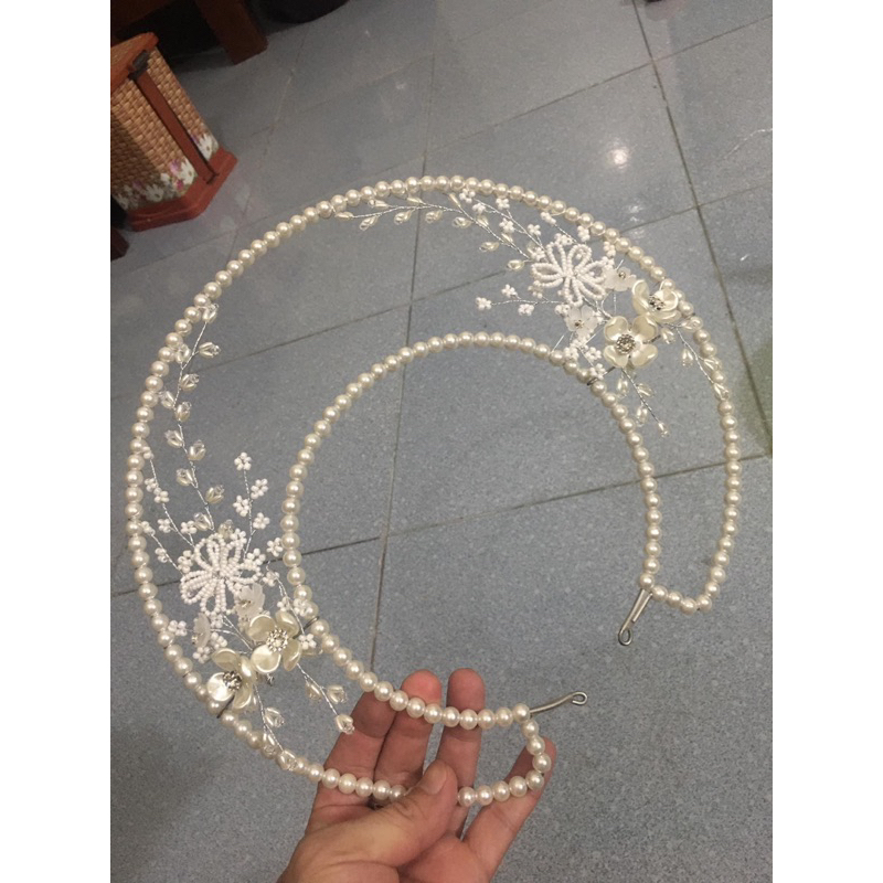 Mấn đội đầu cô dâu