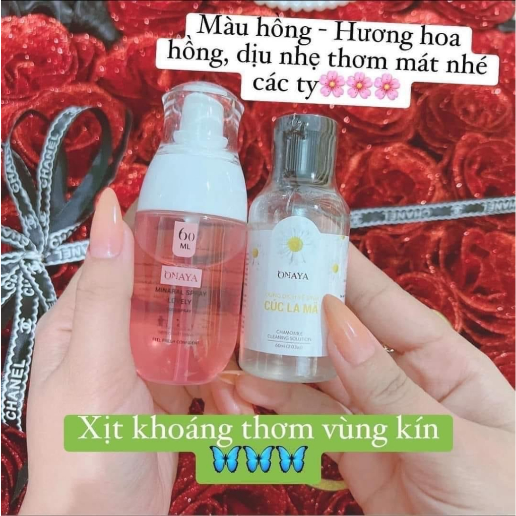 🍭 Dung Dịch Vệ Sinh Hoa Cúc La Mã ONAYA 60ml