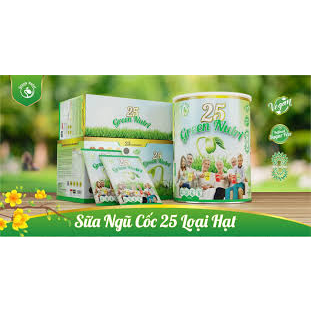 Sữa Hạt Ngũ Cốc 25 Green Nutri Thuần Chay - Bổ Sung Dinh Dưỡng, Hỗ Trợ Tiêu Hóa, Tăng Cường Đề Kháng