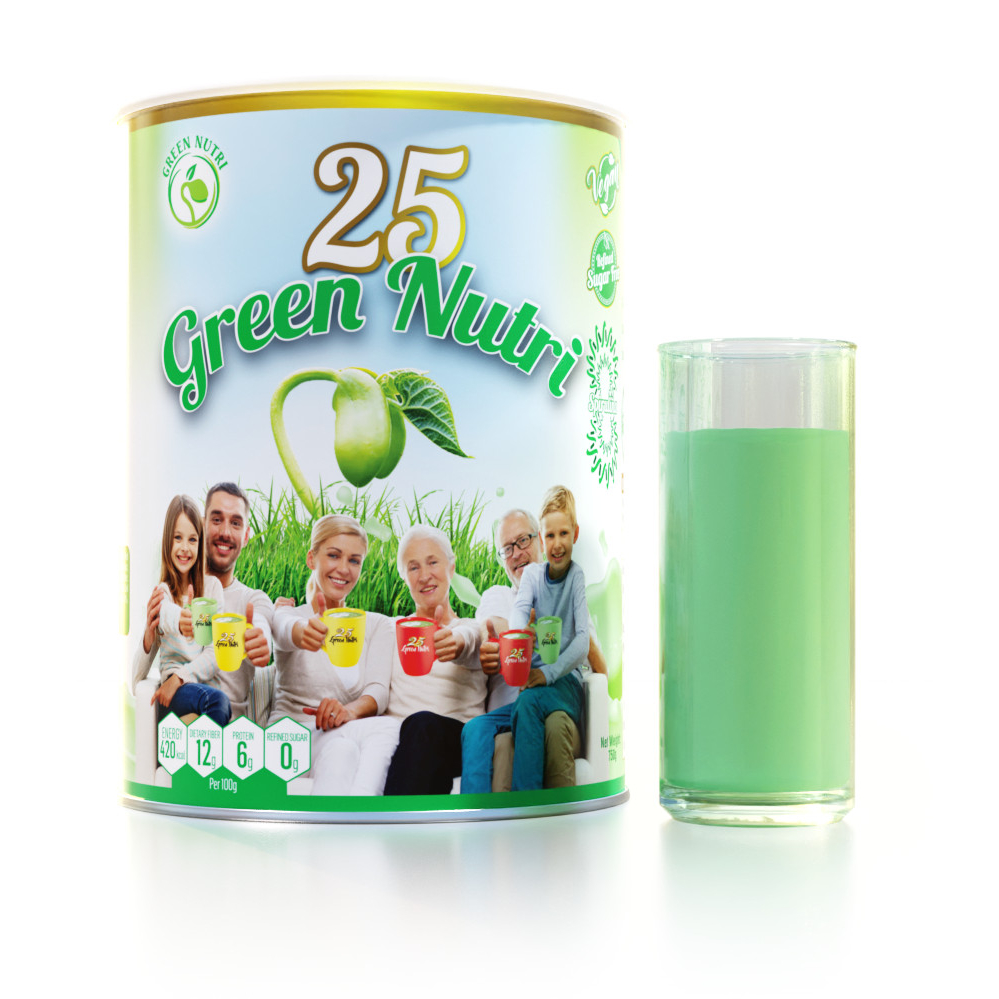 Sữa Hạt Ngũ Cốc 25 Green Nutri Thuần Chay - Bổ Sung Dinh Dưỡng, Hỗ Trợ Tiêu Hóa, Tăng Cường Đề Kháng