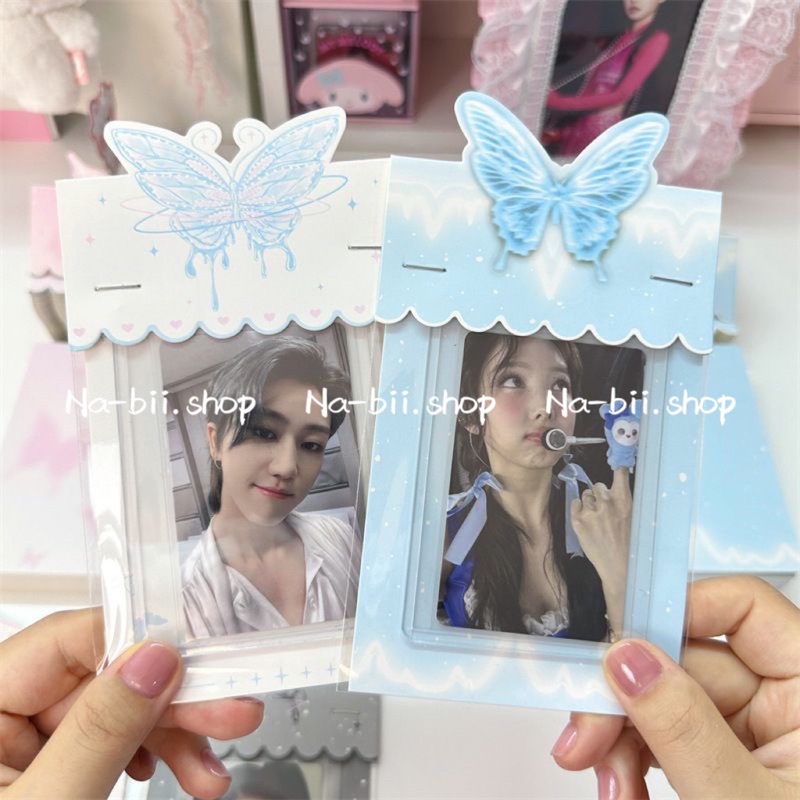 Bìa đầu thẻ gấp set đóng gói card ins style