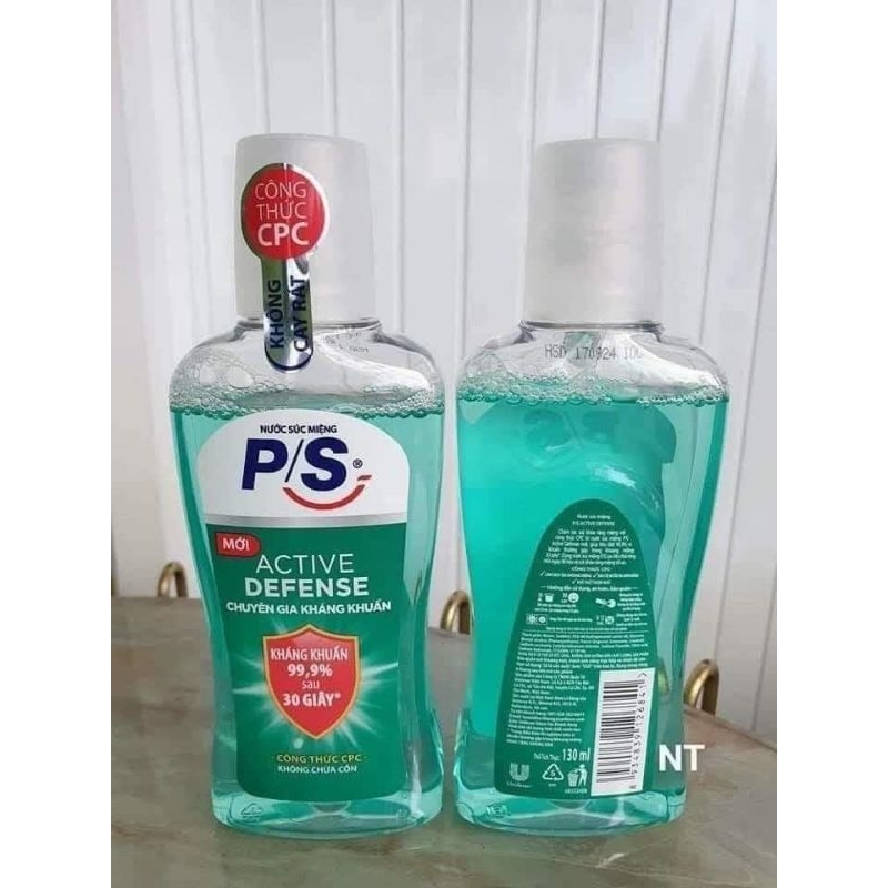 Nước xúc miệng P/S 130ml