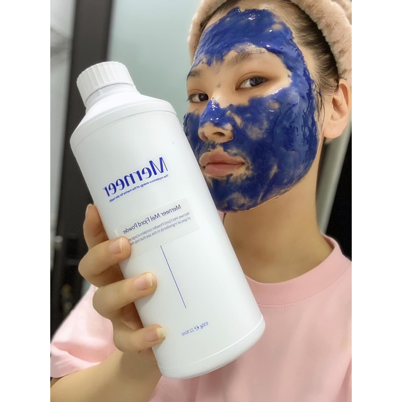 Mặt nạ tảo biển Merneer Mel Fjoid Powder and Thalasso Therapy phục hồi căng bóng da