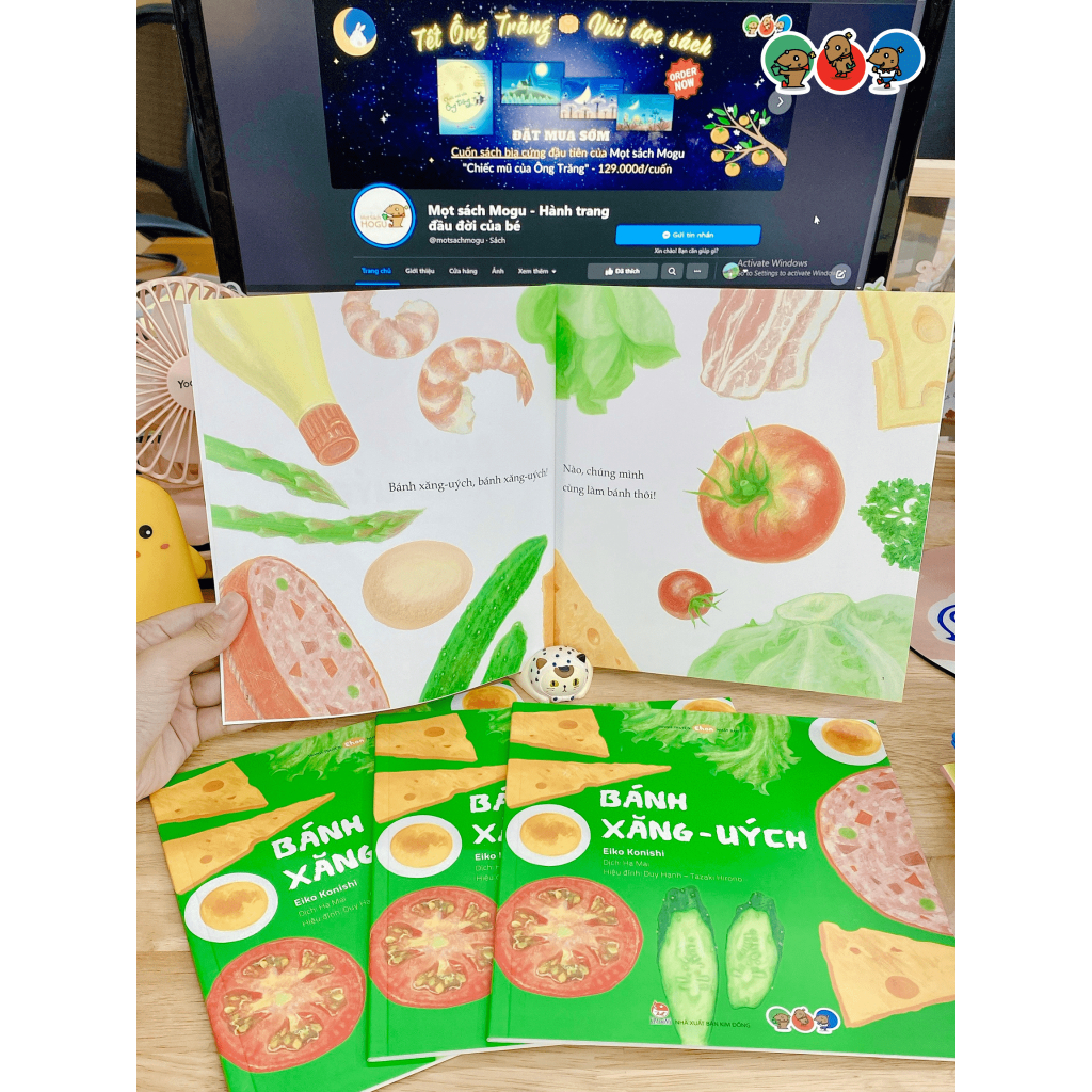 Sách Ehon cho bé 0 2 tuổi - Bánh Xăng-uých (Tranh truyện ehon Nhật Bản cho bé) | BigBuy360 - bigbuy360.vn