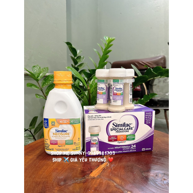 Sữa Similac Care 22k 24 kca cho bé sinh non