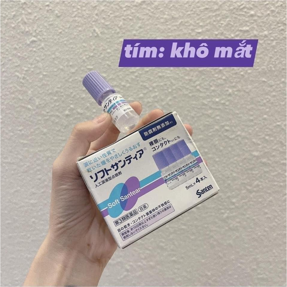 Nước nhỏ mắt nhân tạo Santen Soft Santear Nhật Bản