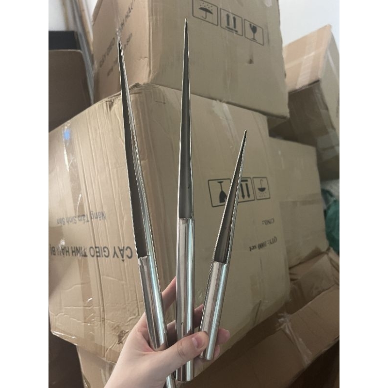 Xăm gạo bằng inox