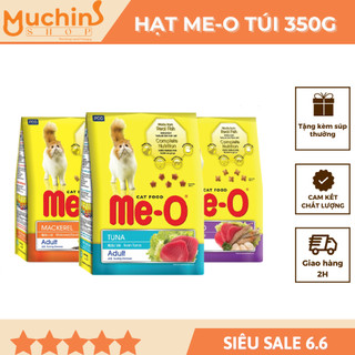 ( Hỏa Tốc 2H ) Thức Ăn Cho Mèo Hạt Me-O Túi 350g Đủ Vị Dành Cho Mèo Trưởng Thành - Muchinshop
