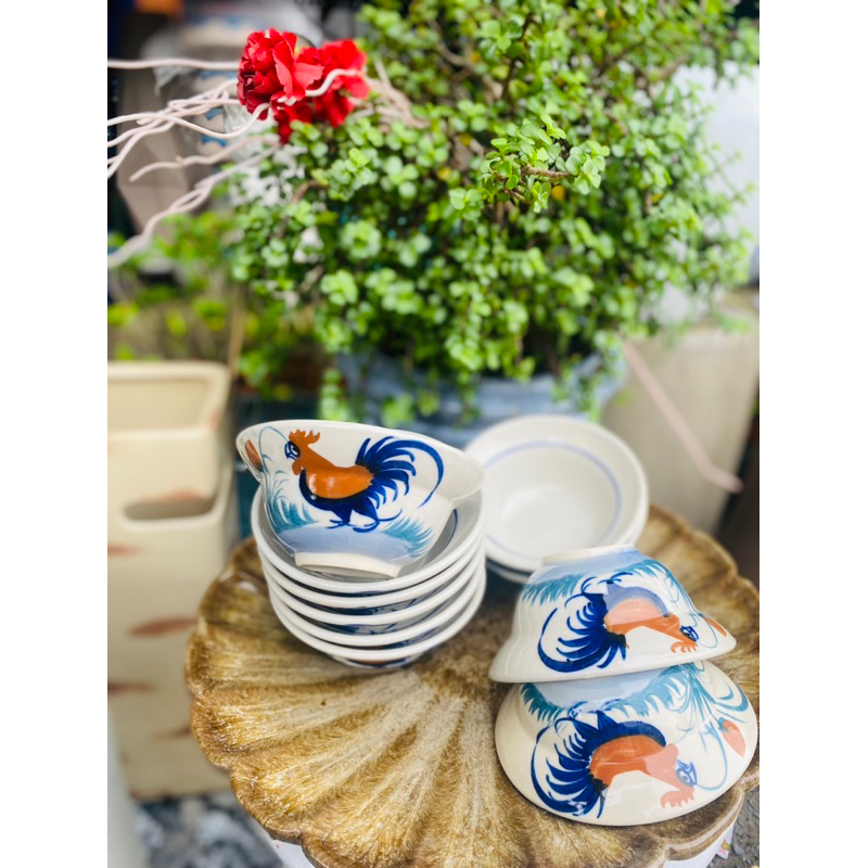 Chén Vẽ Tay Hoạ Tiết