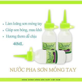 Nước pha sơn móng tay cao cấp 40ml