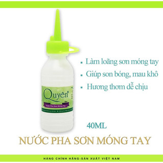 Nước pha sơn móng tay cao cấp 40ml
