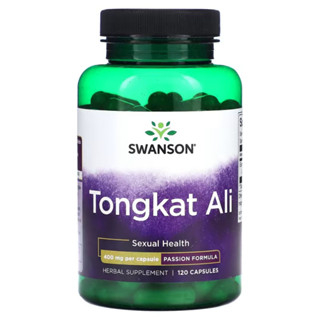 Viên uống tăng cường sinh lý  Swanson Tongkat Ali 400mg 120 viên