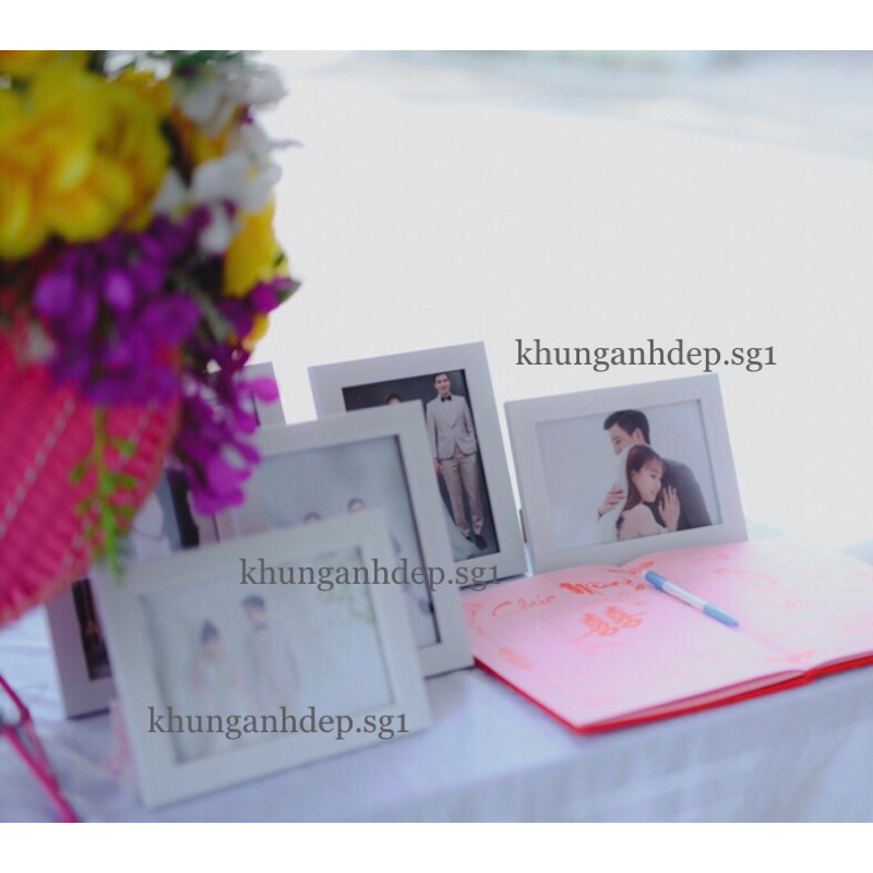 Khung ảnh 13x18 để bàn và treo tường cao cấp mặt kính đẹp giá rẻ.