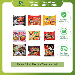 Combo 10 Mì Cay SamYang Hàn Quốc