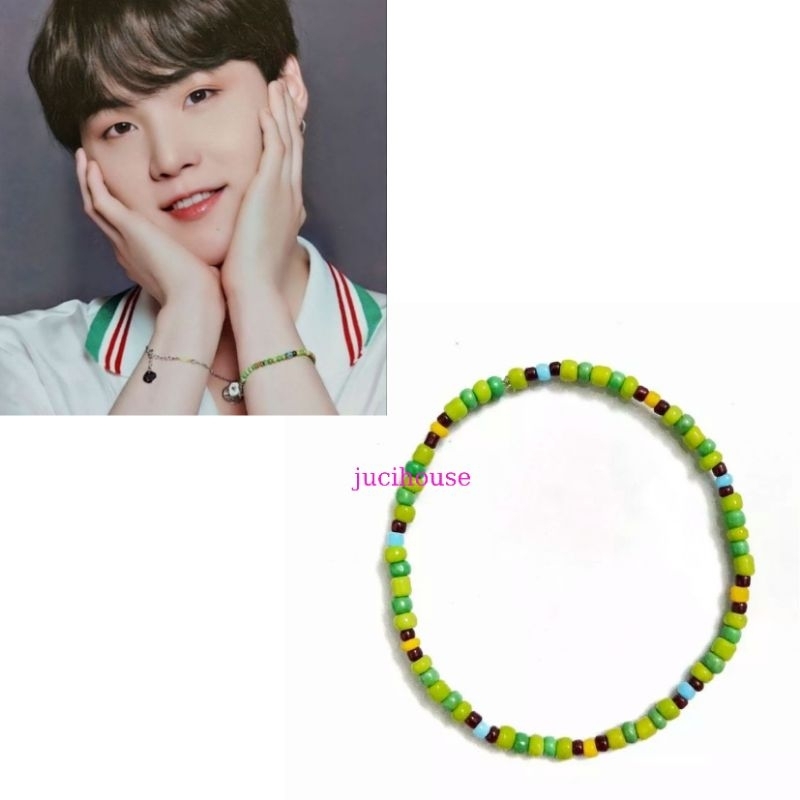 Vòng tay hạt cườm JHOPE BTS handmade #jucihouse