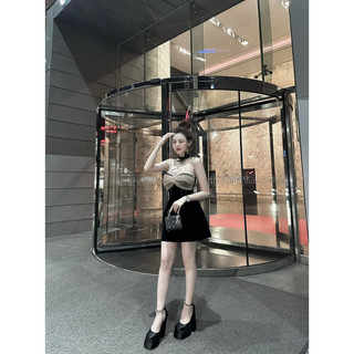váy nhung 2 lớp MPB