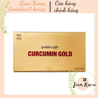 Curcumin gold golden gift - tinh chất nghệ nano hàn quốc đẹp da đẹp dáng 100 tép
