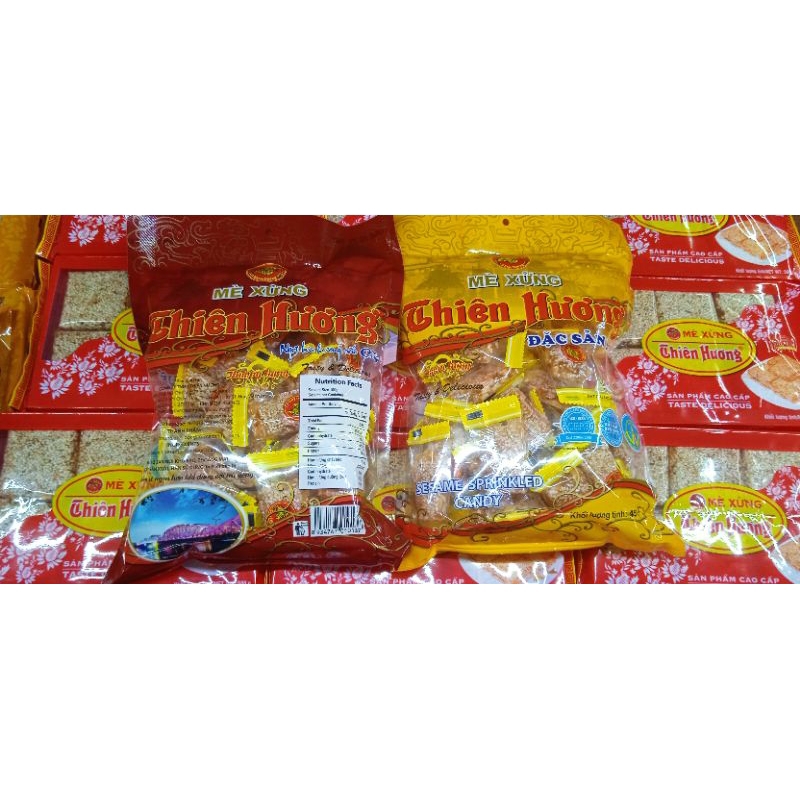 Mè xửng túi đóng cái 450g