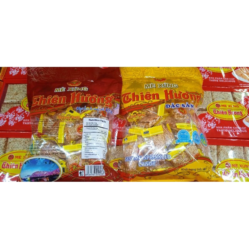 Mè xửng túi đóng cái 450g