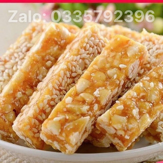 Kẹo lạc vừng vani 150gr kẹo giòn ngọt bùi đậu phộng - thịnh duyên shop