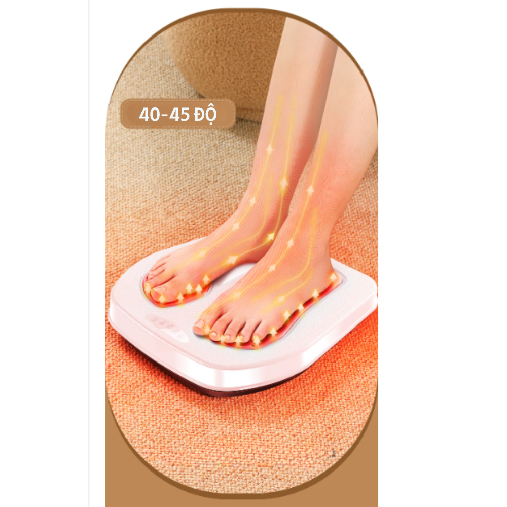 Máy Massage Chân Xung Điện Hồng Ngoại, Bấm Huyệt Cao Cấp Bản 2023