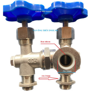 van lấy mẫu, VAN KÍNH THỦY INOX 304