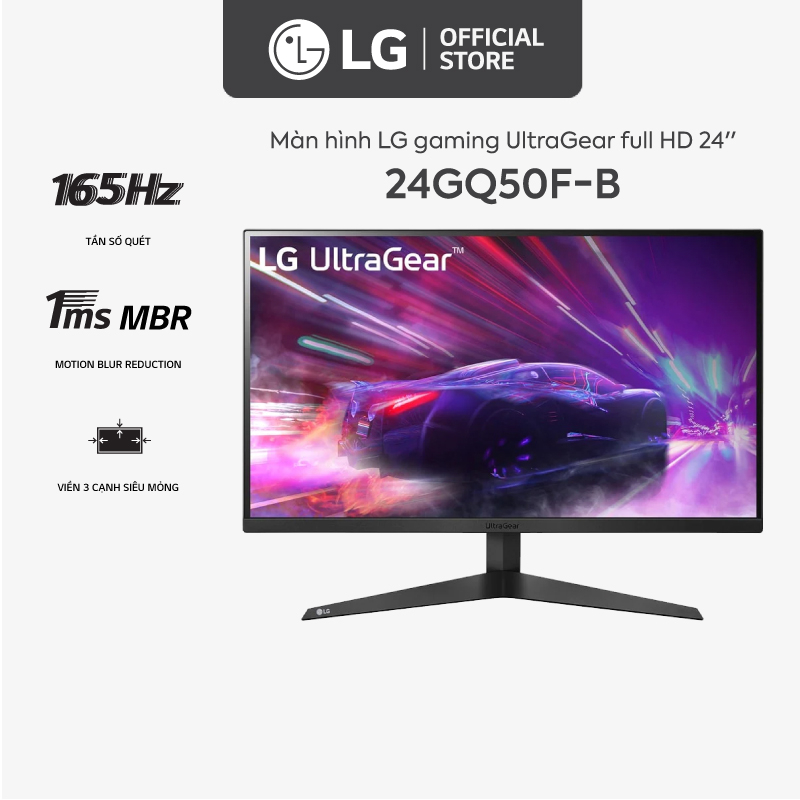 Màn Hình LG Gaming UltraGear 24GQ50F-B 24''/VA/165Hz/FHD/FreeSync