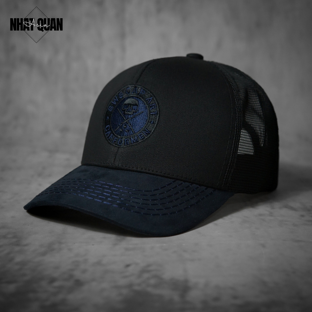 Mũ lưỡi trai nam BWB Cap Art kaki phối lưới cực chất - Nhật Quân Asia nhatquanasia