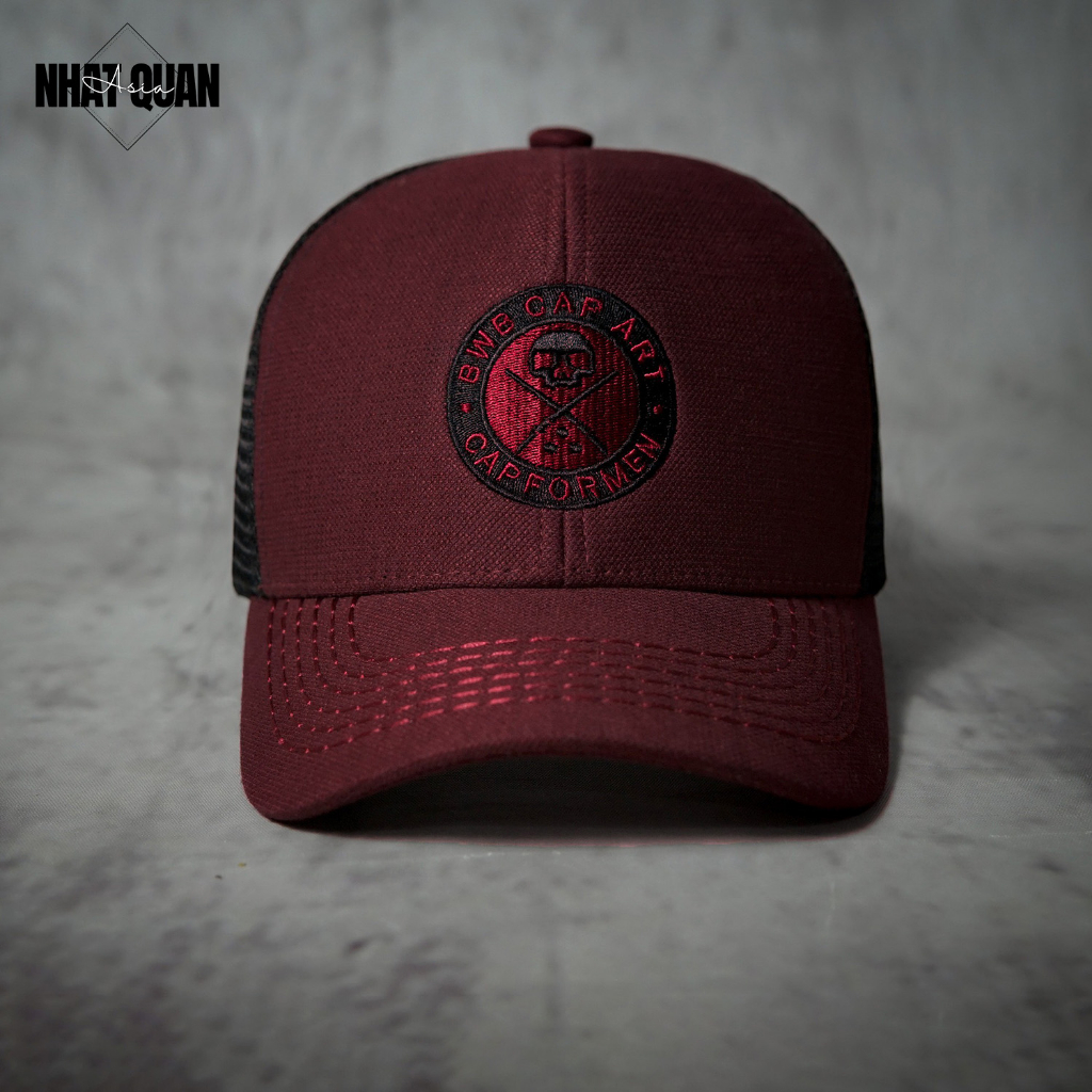 Mũ lưỡi trai nam BWB Cap Art kaki phối lưới cực chất - Nhật Quân Asia nhatquanasia