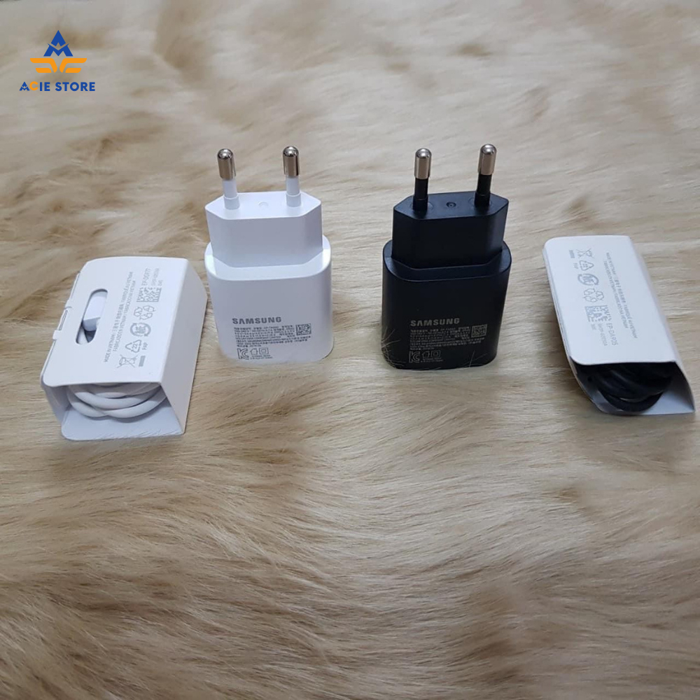 [Mã ICBFRI25 giảm 25K đơn 149K] Bộ Củ Dây Cáp Sạc Nhanh SS 25W Type C Chính Hãng Bảo Hành 1 Năm ACIE STORE | BigBuy360 - bigbuy360.vn