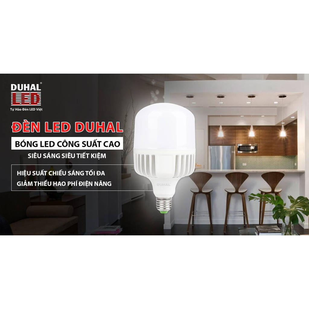 Bóng led trụ công suất cao 20W-30W-40W DUHAL