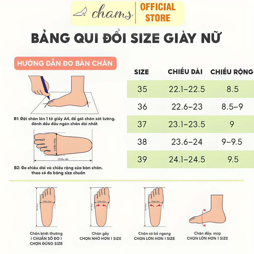 Giày Thể Thao Đa Năng Cham Shoes - Giày Thể Thao Lưới Đế Bằng, Form Giày Êm Và Ôm Chân, Phù Hợp Với Phong Cách Thể Thao