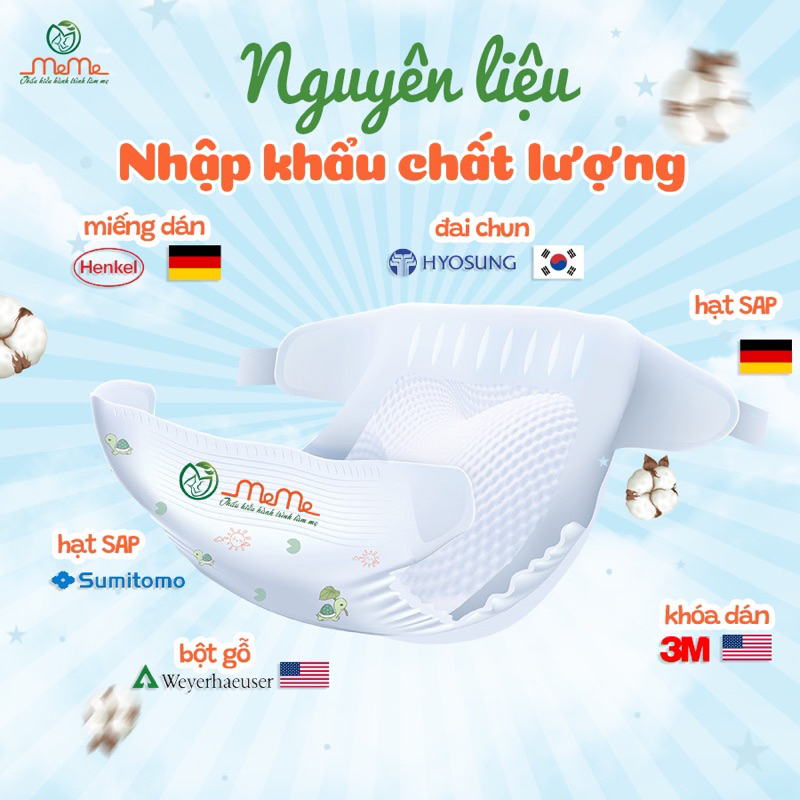 COMBO 2 MIẾNG BỈM MỄ MỄ NB/S/MQ/LQ/XLQ/XXLQ