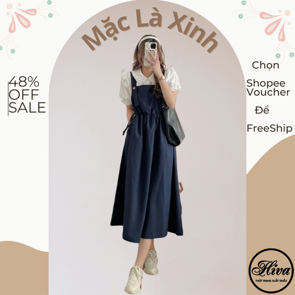 SET YẾM ÁO SƠ MI TRẮNG RÚT EO CÓ TÚI TAY BỒNG BÈO ULZZANG KIỂU VÁY ĐẦM THIẾT KẾ