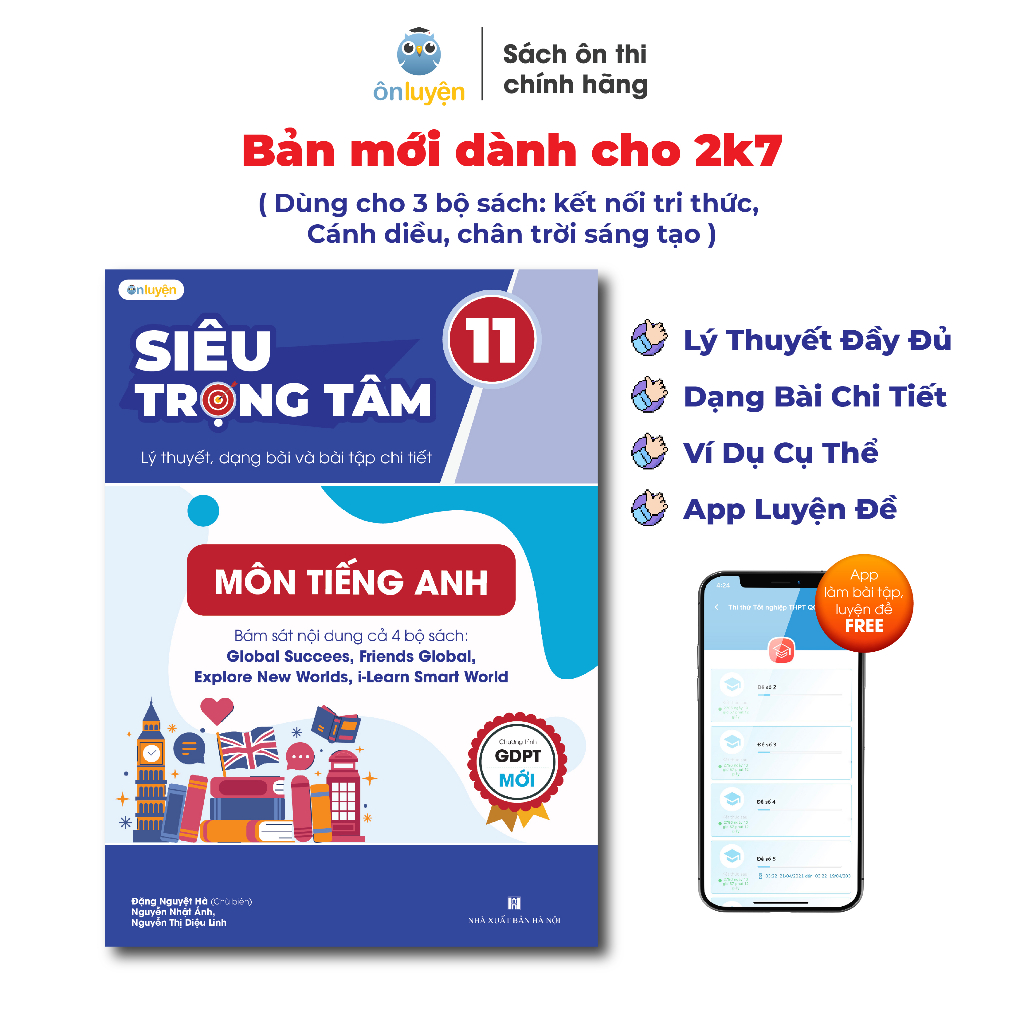 Sách Lớp 11-Siêu trọng tâm 9 Môn: Toán, Lí, Hóa, Sinh, Văn, Anh,Sử,Địa,GD Kte PL chương trình mới dành cho 2k7 | BigBuy360 - bigbuy360.vn