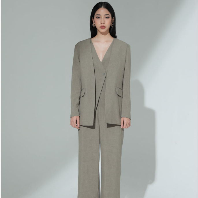 Áo Blazer dáng rộng kiểu dáng công sở sang trọng VERANIE BLAZER | NYA STUDIO (W21-SL09)