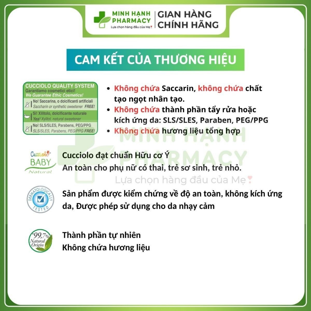 Dầu Massage Oil Baby Natural Cucciolo nhập khẩu Ý giúp dưỡng ẩm, bảo vệ tối đa làn da cho em bé - chai 200ml