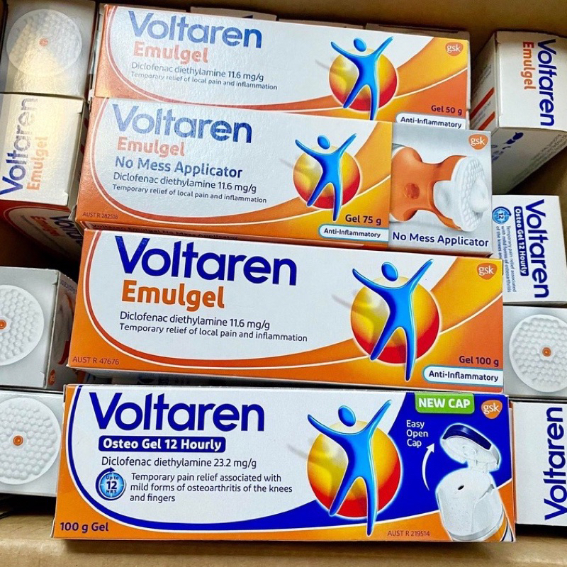 Voltaren Emulgel 100g - Gel bôi Giảm đau cơ khớp Úc