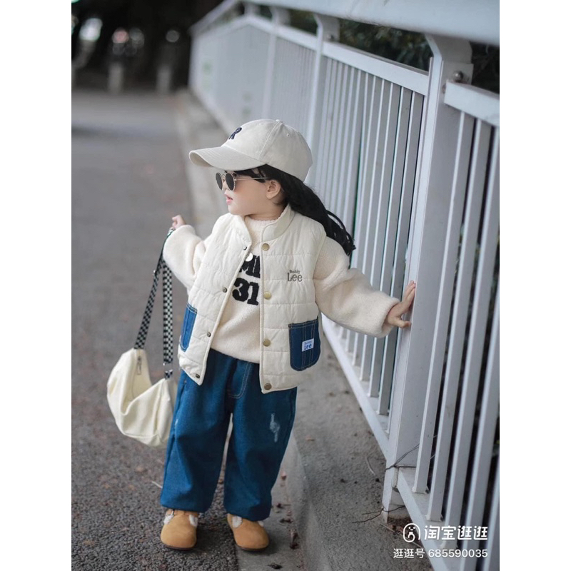 Áo khoác phao gile Kid QCCC