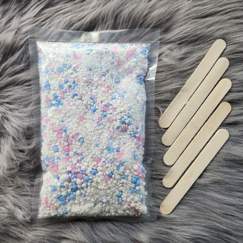 1kgSáp vụn sáp wax lông loại 1 sàng vụn tặng kèm que gỗ