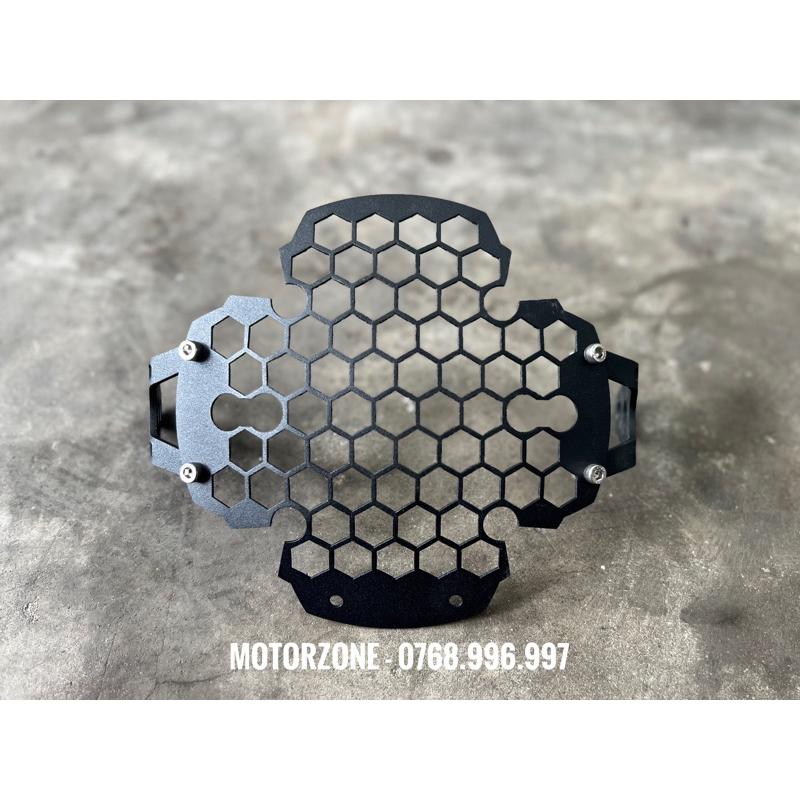 Lưới bảo vệ đèn mẫu tổ ong cho xe Yamaha XSR155/XS155R