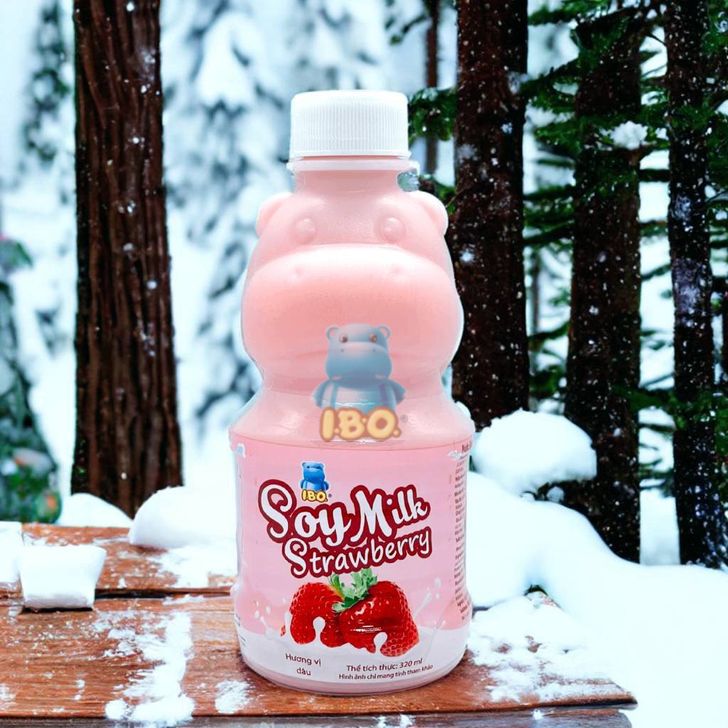 Sữa đậu nành I.B.O nguyên chất 320ml