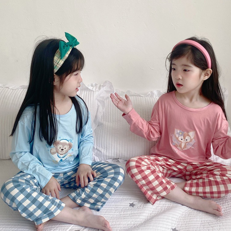 Bộ Hoạ Tiết Động Vật Đáng Yêu Thu Đông TD10476/ Bộ Hè A149 Cho Bé Gái - Jumping Beans Official Store