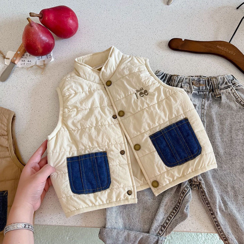 Áo khoác phao gile Kid QCCC