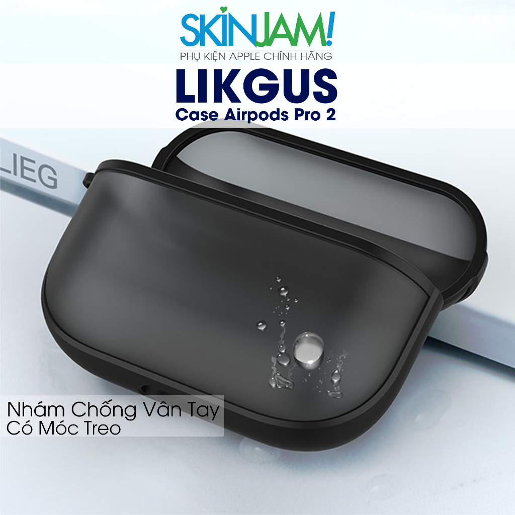 Vỏ Case Airpods Pro2/Airpods  3/ Airpod 1/ Airpod 2/ Airpod Pro  LIKGUS Nhám Mờ Chống Vân 5 Màu Chính Hãng Linkgus