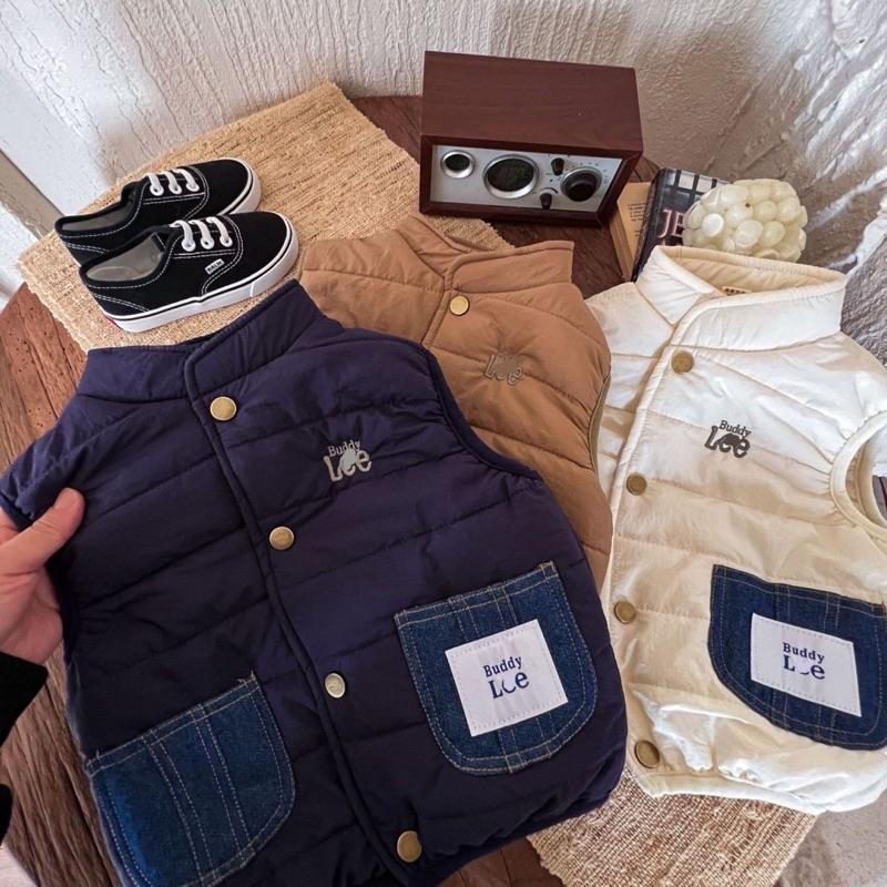 Áo khoác phao gile Kid QCCC