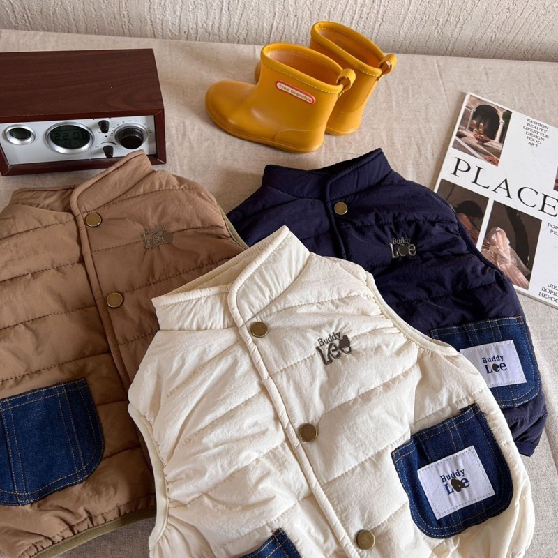 Áo khoác phao gile Kid QCCC